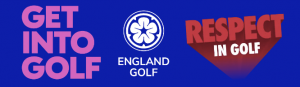 Get into golf. Golf England. Respect in golf
